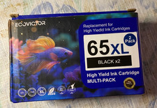 65XL Black Ink Cartridge Compatible for HP ENVY 5032 5052 5055 picture