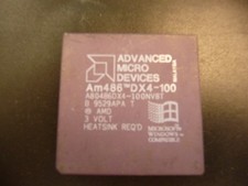 AMD Am486DX4-100 Processor Socket 3 Vintage CPU picture