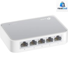 TP-Link TL-SF1005D 5 Port 10/100 Ethernet Switch Desktop Plug & Play picture