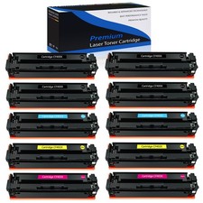 10PK BK/C/M/Y Toner for HP 201X CF400X Color LaserJet Pro MFP M277n M252 M252dn picture