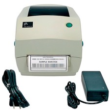 TESTED Zebra TLP 2844-Z Thermal Transfer Barcode Label Printer USB Serial LAN picture
