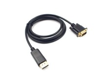 6Ft Displayport DP Male To VGA Male Adapter Display Port Cable For PC Desktop US picture