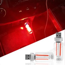 2PCS Car USB Night Lights Touch Dimmable Vehicle Interior Ambient Lamp Portable picture