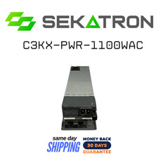 🔌 Cisco C3KX-PWR-1100WAC • 1100W AC Power Supply • Used • Tested  ⚡FastShip picture
