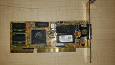 RARE VINTAGE 1991 OAK TECHNOLOGIES OTI067 REV C 512K 16 BIT ISA VGA CARD picture