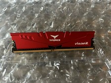 TEAMGROUP T-Force Vulcan Z 1x 8GB PC4-25600 DDR4 3200MHz RAM TLZRD48G3200HC16FBK picture