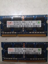 Tested Hynix 2 GB SO-DIMM 1066 MHz PC3-8500 DDR3 Memory (HMT125S6BFR8C-G7) picture