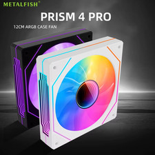 PRISM 4 PRO ARGB 120mm PC Computer Chassis Fan 5V 3Pin 12CM Quiet Cooling Fan 12 picture