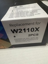 2PK Compatible HP W2110X 206X Black Toner Cartridges High Yield myCartridge picture