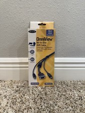 Belkin OmniView All in One KVM Cable Kit 6ft F3X1105-06 Pro Series PS/2 VGA picture