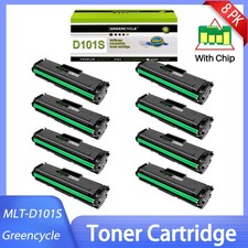 8PK MLT-D101S 101S Black Toner Cartridge For Samsung SCX-3405W Printer picture