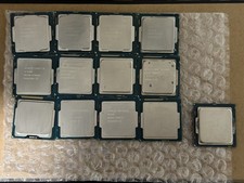 (LOT OF 13) Various Intel Core CPU Processors - See Pictures & READ picture