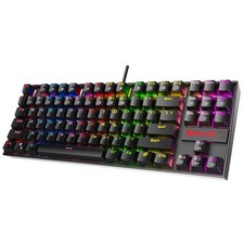 K552P Mechanical Gaming Keyboard TKL 87-Key Hot-Swappable Red Switches RGB picture