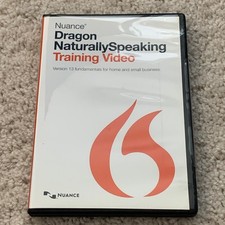 Nuance Dragon NaturallySpeaking Version 13 Training Video DVD ROM PC picture