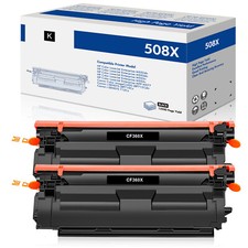 2x Black Toner Fit For HP CF360X 508X Laserjet Enterprise M553n M553dn M577Z MFP picture