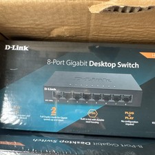 D-Link DGS-108GL 8 Port Gigabit Metal Unmanaged Desktop Switch H/W Ver. A1 picture