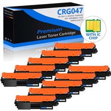 10PK 047 Toner Cartridge Compatible for Canon CRG047 LBP113W MF110/910 LBP112 picture