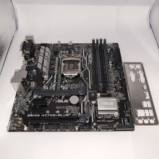 ASUS PRIME H270M-PLUS Intel Socket LGA1151 DDR4 mATX Motherboard w I/O Shield picture