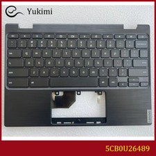 5CB0U26489 FOR Lenovo Chromebook 100E Black C Shell Upper Palmrest Keyboard picture