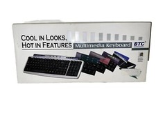 BTC Millenium 9110 104 Key PS/2 Multimedia Keyboard Under 19