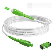 75FT SC/APC To SC/APC Fiber Optic Internet Cable Armored Single Mode Jumper picture