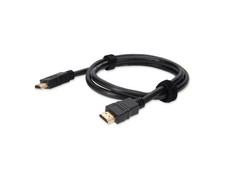 AddOn 5 pack of 1.82m (6.00ft) HDMI 1.4 Male to Male Black Cable - HDMIHSMM6-5PK picture