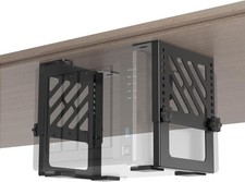 Metal Under Desk Mount for NAS Adjustable Mounting Bracket for Desktop NAS 1/... picture
