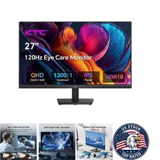 KTC 27 Inch - QHD (2560 x 1440) Display, Up to 120Hz Monitor, IPS Panel H27D9 picture