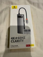 Baseus 7-Port USB C Hub with 4K@60Hz Clarity - Metal Gleam Series picture