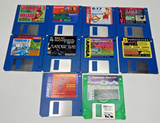 Lot of 10 AMIGA Floppy Disk Games - UNTESTED LOT 6 picture
