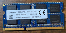 Kingston Technology 8GB 2RX8 PC3L-12800S SO-DIMM DDR3 KN2M64-ETBS14524AK8M picture