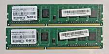 16GB 2x8GB DDR3 1600 PC3-12800U GeIL Pristine GN38GB1600C11SM Desktop RAM Kit picture