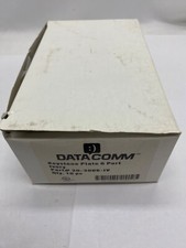 DATACOMM pack of qty 10, keystone plate 6 ports Ivory color 20-3006-IV picture