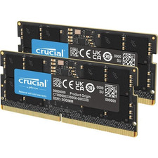 Crucial 64GB DDR5 4800 MHz Memory Kit (2 x 32GB) - Black (CT2K32G48C40S5) picture