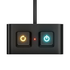 PC Power Button Desktop Switch Splitter ON Off Reset SW HDD LED PC External picture