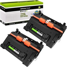 1-4PK CE390A Black Toner Compatible with HP 90A LaserJet M4555fskm M603xh M4555f picture