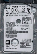 HTS545025A7E380 HGST 250GB 5400RPM 3Gb/s 2.5
