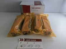 Cannon Compatible Jeostarky Toner Cartridges Black Cyan Magenta Yellow 055 055H picture