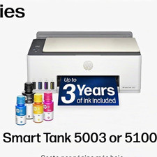HP Smart Tank 5003 Wireless All-In-One Color Ink Tank Printer Scanner Copier picture