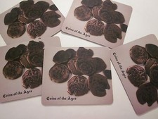 MOUSE PADS COINS OF THE AGES NEW 9.25 x 8 INCHES COLLECTIBLES UNIQUE picture