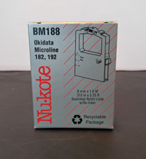 Nu-kote BM188 Okidata Microline 182 192 Printer Tape picture