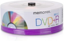 Memorex 32020030154 16X DVD+R 4.7GB Eco Spindle Base Lot picture