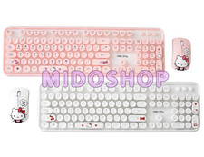 Sanrio Hello Kitty Retro Wireless Keyboard Mouse Combo Set HK-RW367KM picture