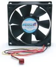 80x25mm Dual Ball Bearing Computer Case Fan w/ TX3 Connector picture
