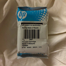 HP Instant Ink 64/303/804 Black & Tri-Color Genuine Inkjet Cartridges T0A86A picture