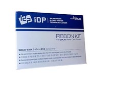 MEEZ INDIA IDP SOLID 510D/310D/210 SERIES FULL PANEL RIBBON YMCKO - BLACK picture