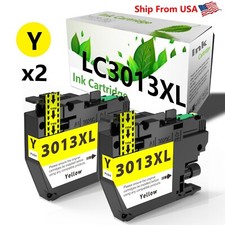 2PK replace for Brother LC3013 XL Ink Cartridge Yellow for MFC-J491DW MFC-J497DW picture