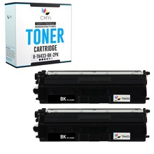 2X Compatible CMYi TN433 Black Toner Cartridge fits Brother MFCL8895CDW L8900CDW picture