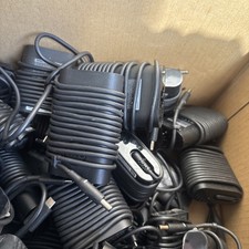 Lot Of 50x Genuine Dell 45W Small Pin Slim AC Adapter Charger With Cables picture