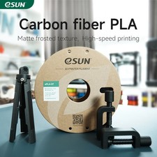 eSUN 3D Printer Filaments Carbon Fiber PLA CF High-Strength 1.75MM 1KG Filaments picture